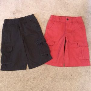 Boy’s Cargo Shorts 2 pair 12 Slim